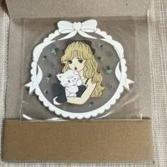 mikko illustrations クリアラバーコースター2 girl