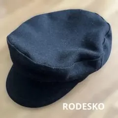 RODESKO キャスケット ブラックフリーサイズ