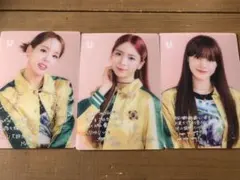 NiziU  U限定版B  特典カード　MAKO MAYA NINA