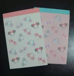 東京ディズニーリゾート メモ帳セット