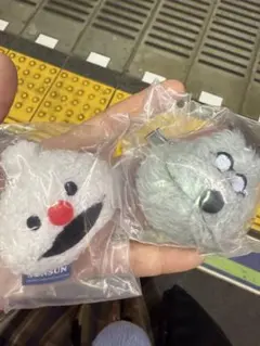 パペットスンスン　前髪クリップ　2個セット