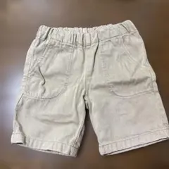 H&M ベージュ ハーフパンツ