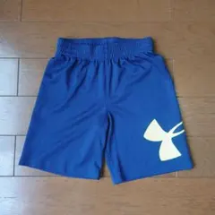 即購入◎ UNDER ARMOUR120 ハーフパンツ ブルー