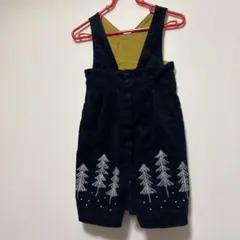 ネイビー ジャンバースカート