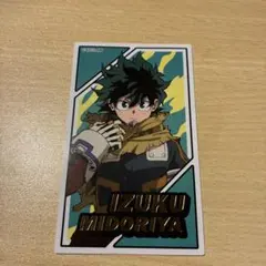 僕のヒーローアカデミア ステッカー シークレット 緑谷出久 デク