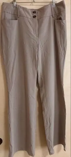ALFANI ベージュ ワークパンツ スラックス　サイズ10