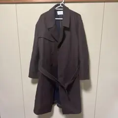 INHERIT チェック チェスターコート L