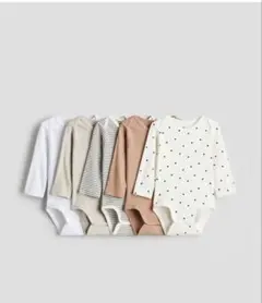 H&M ボディスーツ　肌着　ロンパース85サイズ　5点セット