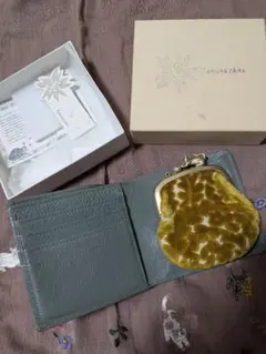 美品　SAKURAYAMA がま口が取り外し可能なコンパクト財布