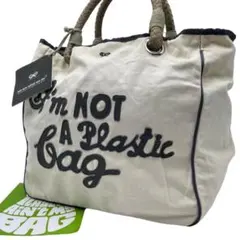 新品I'm NOT A Plastic Bag アニヤハインドマーチのエコバック - メルカリ