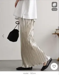 ストレートプリーツスカート