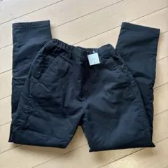【UNIQLO】　ユニクロ暖パン チノパンツ 黒 150cm