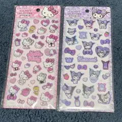 サンリオ　正規品　キャンディグリッター ステッカー　ハローキティ　クロミ　シール
