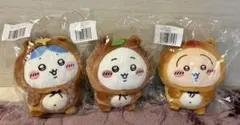 ちいかわ たぬきだもんくじ B賞3点セット（ちいかわ、ハチワレ、うさぎ）