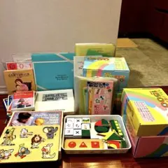 家庭保育園　ドッツカード・絵カードなど一式