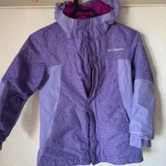 Columbia 子供用ウィンタージャケット 紫　Sサイズ
