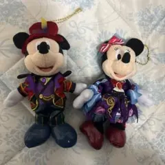ミッキー ミニー ハロウィンぬいぐるみ