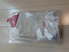 【新品未使用】CLARINS クラランス ノベルティ ポーチ ベージュ&ゴールドのサムネイル