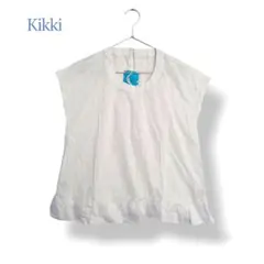【新品】＊Kikki キッキ＊ L〜LLサイズ トップス ブラウス ノースリーブ