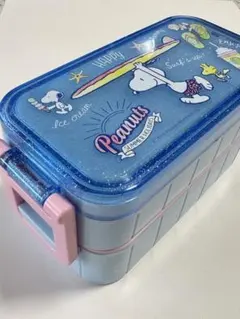 スヌーピー 弁当箱 2段　冷却タンク付き