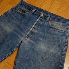 リーバイス501ハチマル 内股シングル W32 80s リーバイス501赤耳