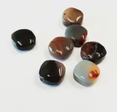ポリクロームジャスパー　ひし形カット　7粒②