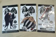 ONEPIECE ダイカットステッカーコレクション 3枚　ワノ国