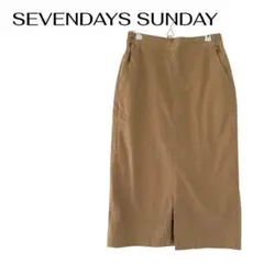 SEVENDAYS SUNDAY ウエストゴム　ロングタイトスカートのサムネイル