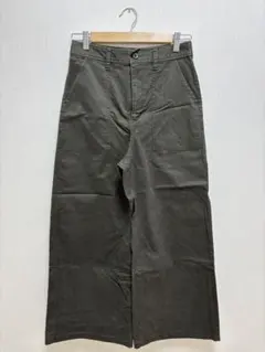 GU ワイドパンツ Mサイズ オリーブグリーン