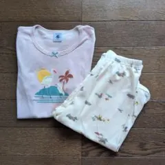 PETIT BATEAU 半袖パジャマ　8ans/128cmのサムネイル
