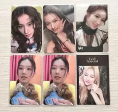 TWICE サナ 予約特典トレカ 封入トレカ 6枚セット まとめ売り 新品未使用
