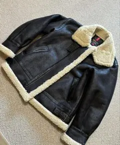 【未使用◎極美品】ALPHA ボアフライトジャケット B-3 ／サイズＳ