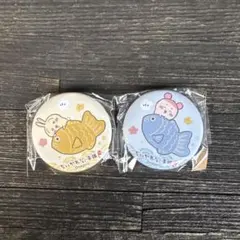ちいかわ　川越限定　鯛だらけなマット缶バッジ