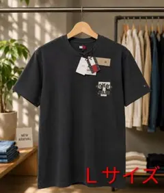 トミー ジーンズ グラフィック ロゴ Tシャツ レギュラー フィットアメリカン