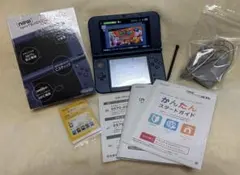 知*夏様 【動作確認済】New ニンテンドー3DS LL本体メタリックブルー箱あ