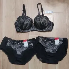 【新品未使用】トリンプ　ブラD75×ショーツL×2　3点セット