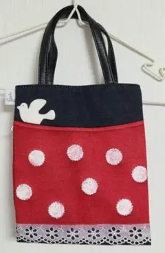 【ROOTOTE】ミッキーミニー アーティストコラボトートバッグ【Disney】