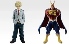 ヒロアカ 一番くじ 爆豪 オールマイト フィギュア2体セット