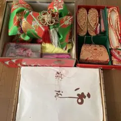 七五三 着物セット　昭和レトロ 出品は期間限定