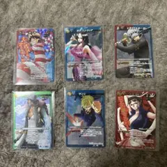 【未使用】【状態◎】ワンピース　ミラバトカード　6枚セット