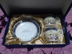 ディズニーシーホテルミラコスタ　ウェディングカップ＆ソーサーセット　ノリタケ