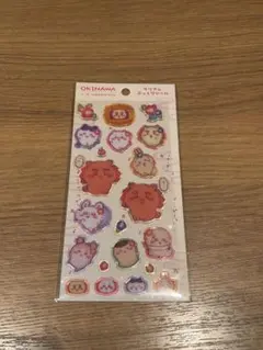 シーサーのおみやげやさん クリアなぷっくりシール ちいかわ