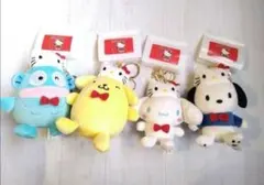 キティ 50周年▫キーチェーン▫キーホルダー▫ポチャッコ▫ハンギョドン▫しまむら