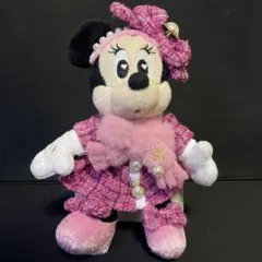 ディズニーストア ミニー ぬいぐるみキーチェーン TWEED STYLE - メルカリ