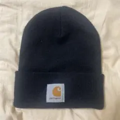 【即購入歓迎】カーハート　carhartt ニット帽　黒