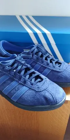 adidas TAHITI スニーカー ブルー スエードのサムネイル