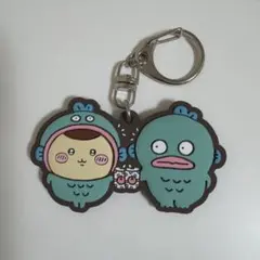 a*e様 ちいかわ×サンリオ　なかよしラバーマスコット くりまんじゅう・ハンギョ