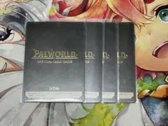 パルワールド ソウルカード 箔押しPRカード　4枚 パルワールドカードゲーム 限定箔押しPRカード プロモ TCG 4枚セット