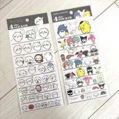 新品未使用♡ちいかわ サンリオキャラクターズ 4サイズステッカー