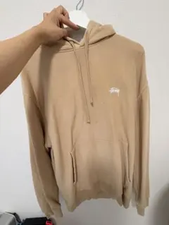 Stock Logo Pullover Hoodie STUSSY 美品 L